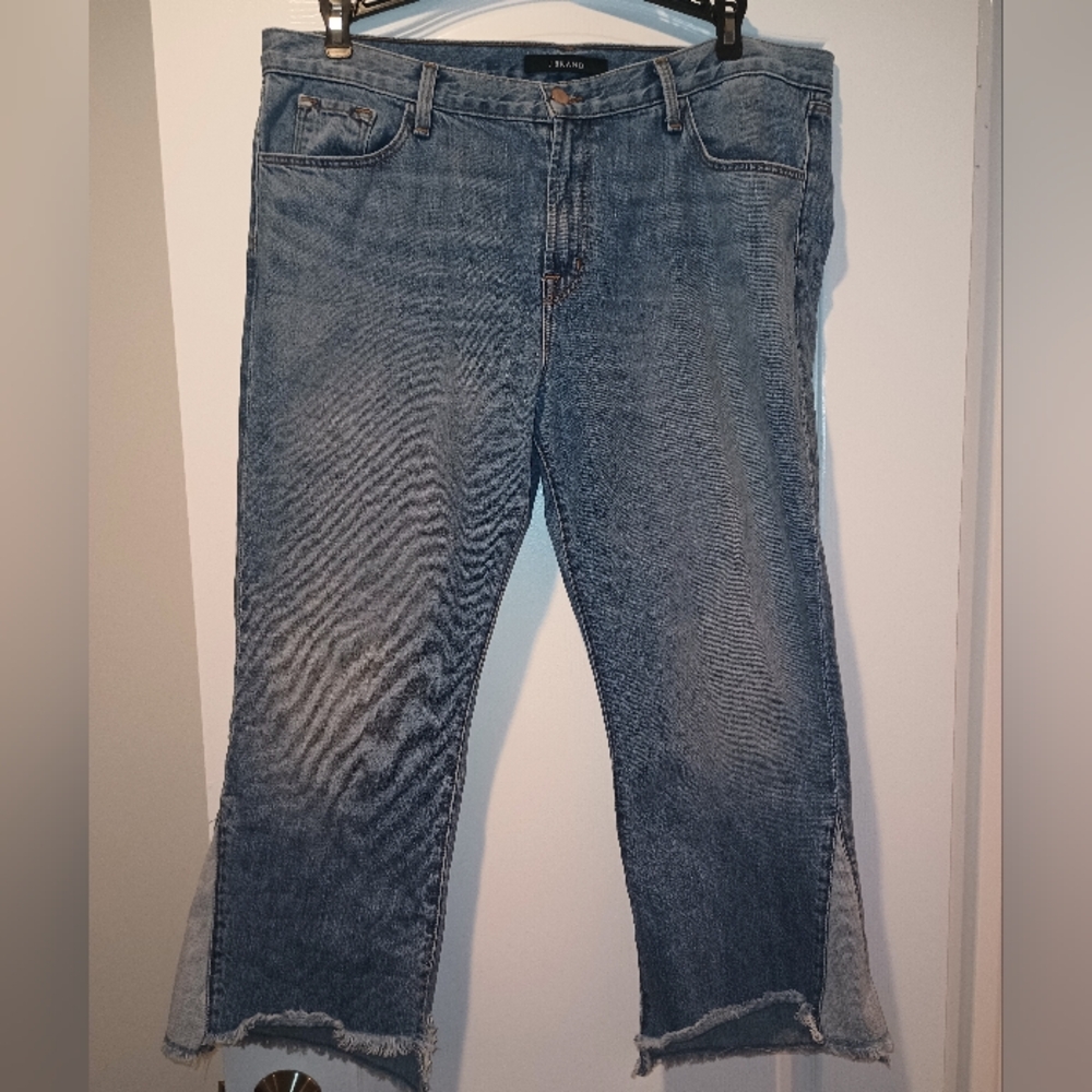 J Brand Aubrie High Rise Crop Jeans Size 32